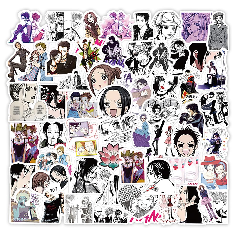 Amazon.co.jp: アニメステッカー 60枚セット かわいい nana 女の子